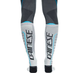 Dainese Dry Long Socks Black/Blue Size - 42/44