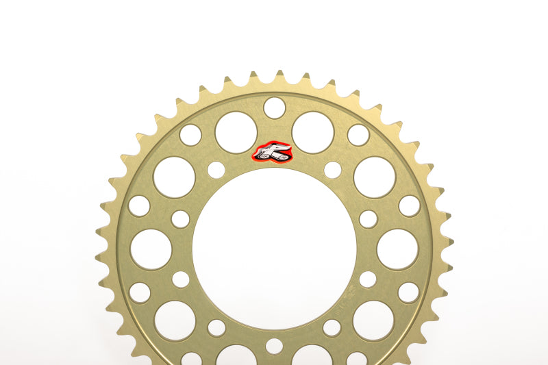 Renthal 20-23 Yamaha XTZ 690 Tenere 700 Rear Sprocket - Hard Anodized 525-46P Teeth