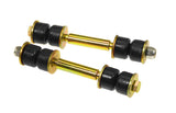 Prothane Universal End Link Set - 3 1/4in Mounting Length - Black