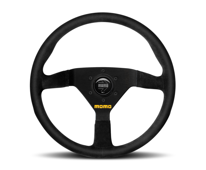 Momo MOD78 Steering Wheel 320 mm - Black Leather/Black Spokes