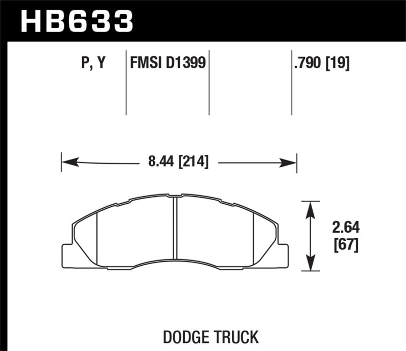 Hawk LTS Street Brake Pads