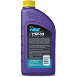 Royal Purple HPS Synthetic High Performance Street 20W-50 Motor Oil - 1 Quart