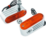 BikeMaster Marker/Side Lights 5/16in Mount Single Bulb Amber