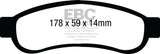 EBC 08-10 Ford F250 (inc Super Duty) 5.4 (2WD) Extra Duty Rear Brake Pads