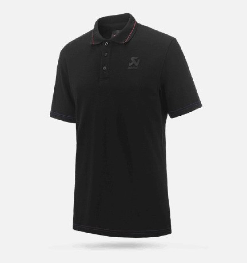 Akrapovic Corpo Polo Black Mens - XL