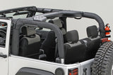 Rugged Ridge Roll Bar Cover Black Vinyl 07-18 Jeep Wrangler JK