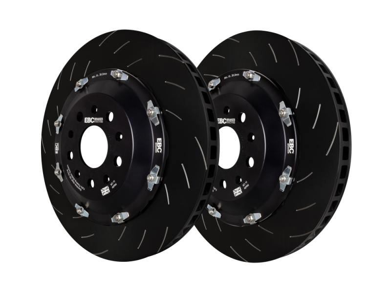 EBC Racing 2020+ Chevrolet Corvette Stingray 6.2L (w/Z51 Perf Package) 2 Piece SG Racing Rear Rotors