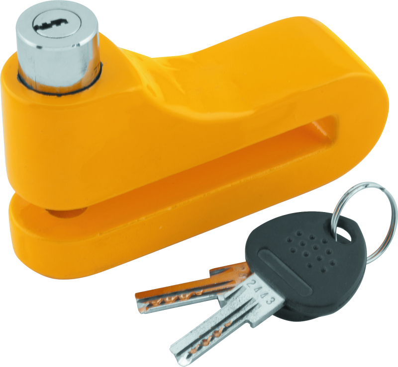 Bully Lock Disc Lock 10mm - Yellow