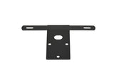 Kentrol 76-86 Jeep CJ License Plate Bracket - Powdercoat Black