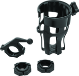 Kuryakyn Universal Reflex Drink Holder With Bar Mount Black