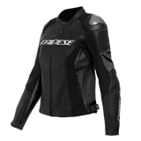 Dainese Racing 4 Lady Leather Jacket Perforated Black/Black Size - 54