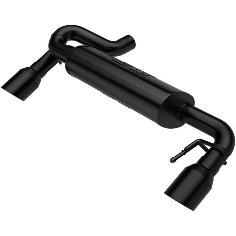 MagnaFlow 2021 Ford Bronco Street Series Axle-Back Exhaust w/ Dual Split Rear Style Exit- Black Tips