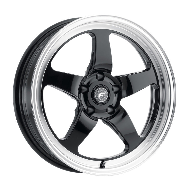 Forgestar D5 Drag 18x12 / 5x120.65 BP / ET50 / 8.5in BS Gloss Black Wheel