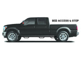 N-Fab Nerf Step 07-17 Toyota Tundra CrewMax 5.6ft Bed - Tex. Black - Bed Access - 3in