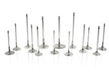 Ferrea Acura K20 30mm 5.45mm 109.15mm 22 Deg Flo Stock Flat Head 5000 Series Exhaust Valve- Set of 8