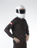 RaceQuip Black SFI-1 1-L Jacket - 2XL