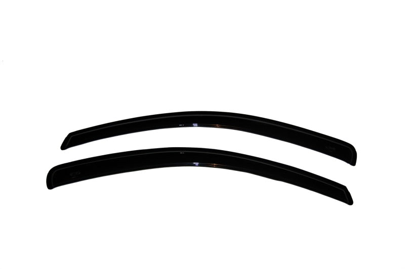 AVS 75-91 Ford E-100 Econoline Ventvisor Outside Mount Window Deflectors 2pc - Smoke