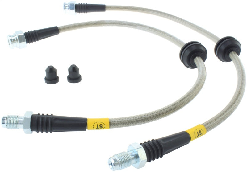 StopTech 2013-2014 Ford Focus ST Stainless Steel Rear Brake Lines