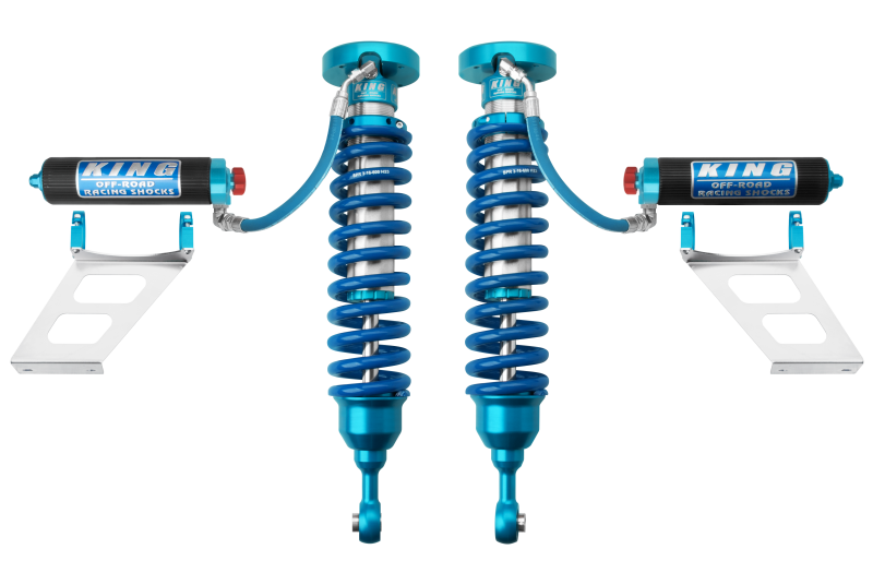 King Shocks 2007+ Toyota Tundra 2.5 Dia Front Coilover w/Remote Reservoir w/Adjuster (Pair)