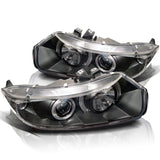 Spyder Honda Civic 06-08 2Dr Projector Headlights LED Halo Black High H1 Low H1 PRO-YD-HC06-2D-HL-BK