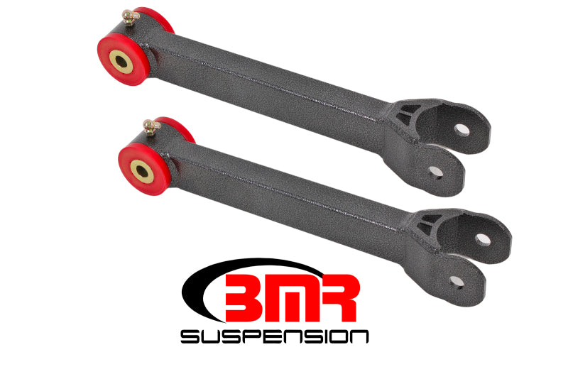 BMR 16-17 6th Gen Camaro Non-Adj. Upper Trailing Arms (Polyurethane) - Black Hammertone