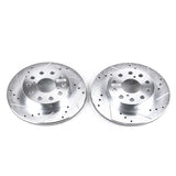 Power Stop 91-95 Toyota MR2 Rear Evolution Drilled & Slotted Rotors - Pair