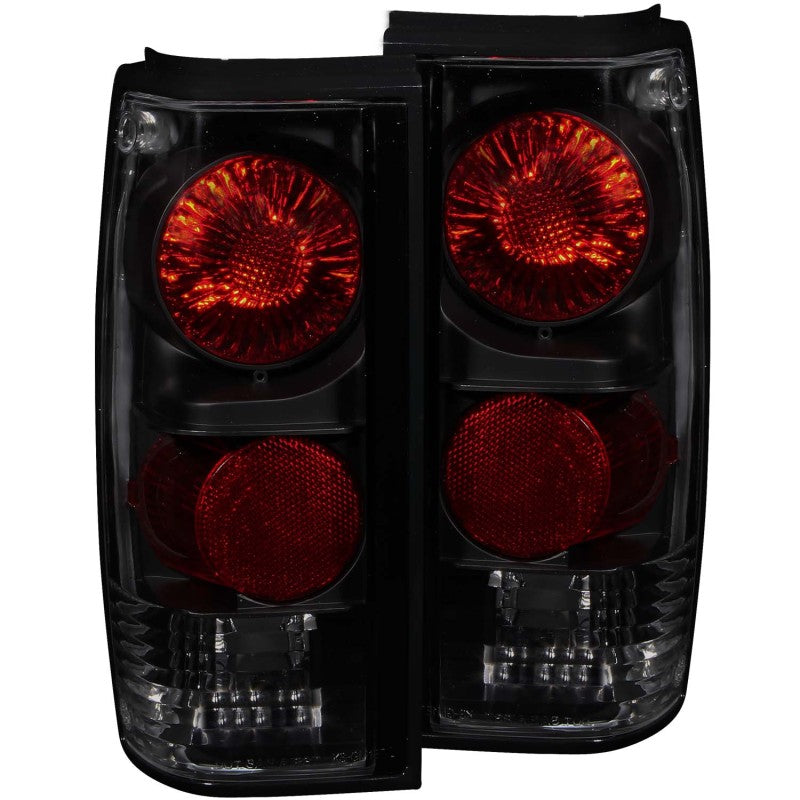 ANZO 1982-1994 Chevrolet S-10 Taillights Dark Smoke