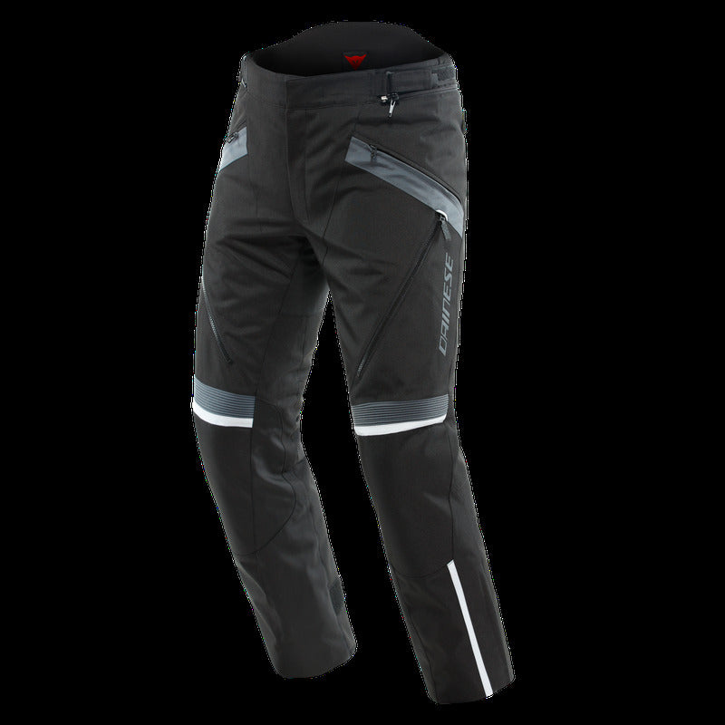 Dainese Tempest 3 Lady D-Dry Pants Ebony/Black/Lava-Red Size - 44