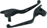 Bikers Choice 14-Up Touring Black Tri-Hole Lever Set