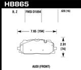 Hawk 18-19 Audi S5 HPS 5.0 Front Brake Pads