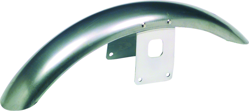 Bikers Choice 73-20 XL 73-86 FX 82-94 FXR Raw Narrow Frt Fender Chrm Bracket for 21in Wheel