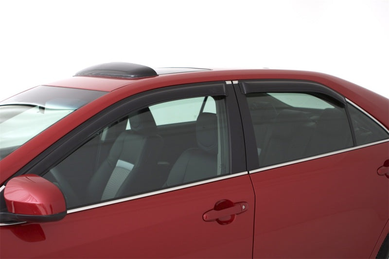 AVS 04-09 Mazda 3 Hatch (5 Door) Ventvisor Outside Mount Window Deflectors 4pc - Smoke