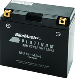 BikeMaster AGM Battery - MS12-14B-4