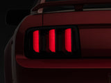 Raxiom 05-09 Ford Mustang Vector V2 LED Tail Lights- Black Housing (Smoked Lens)