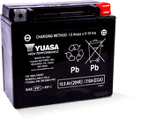 Yuasa YTX20HL-PW Maintenance Free AGM 12 Volt Battery