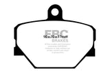 EBC 08+ Smart Fortwo 1.0 Greenstuff Front Brake Pads