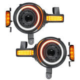 Oracle 2021+ Ford Bronco Oculus  Bi-LED Projector Headlights - Amber/White Switchback SEE WARRANTY