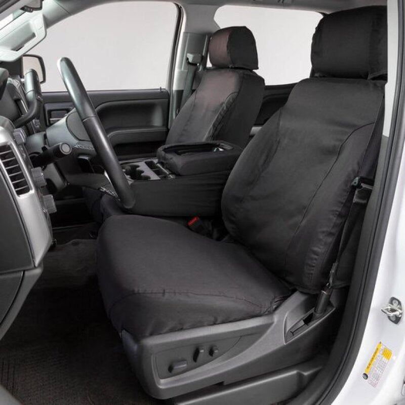 Covercraft 20-23 Subaru Forester Polycotton SeatSaver Custom Front Row Seat Covers - Charcoal