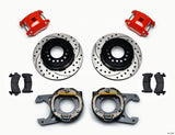 Wilwood D154 P/S Park Brake Kit Chevy C-10 2.42 Offset 5-lug