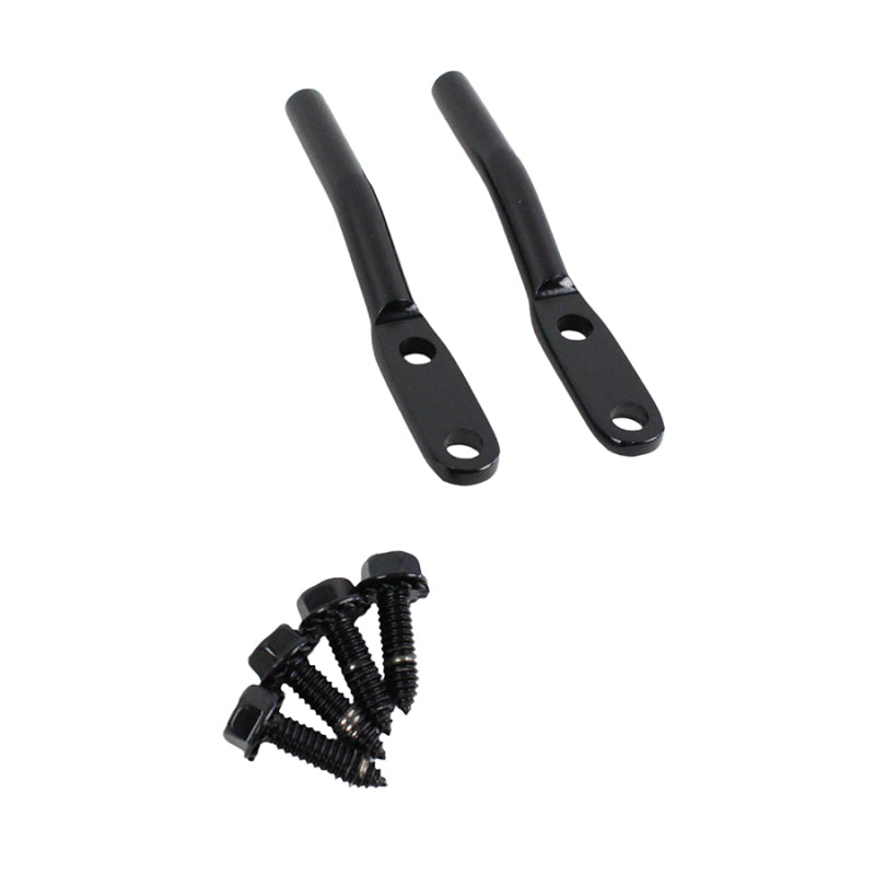 Kentrol 76-95 Jeep CJ/Wrangler YJ Door Strap Pins Pair - Powdercoat Black