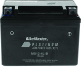 BikeMaster AGM Battery - MS12-4L-B