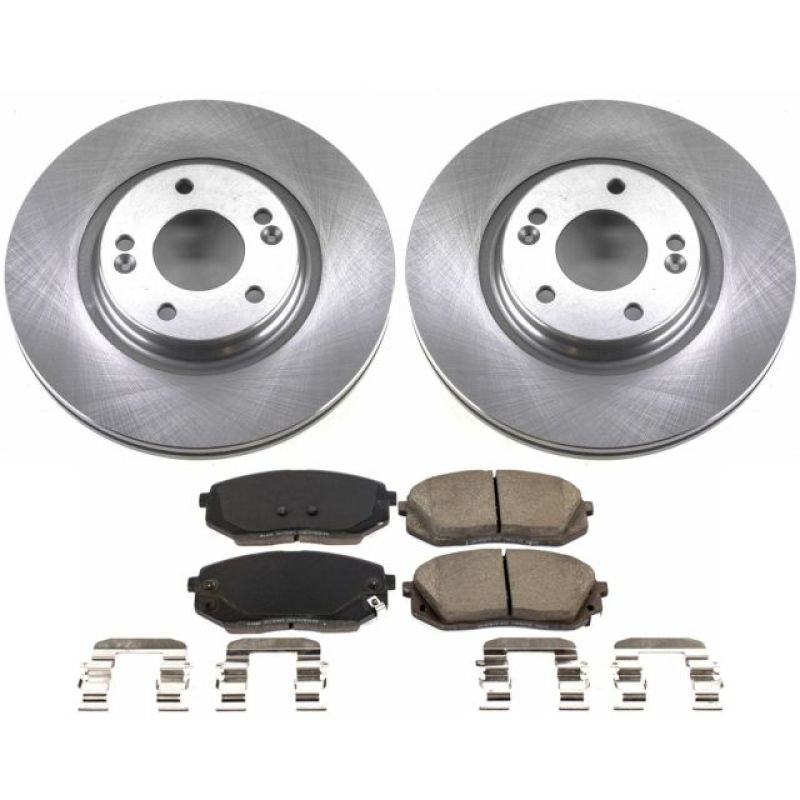 Power Stop 16-19 Hyundai Sonata Front Autospecialty Brake Kit