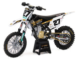 New Ray Toys Husqvarna Rockstar FC450 Team (Malcolm Stewart #27)/ Scale - 1:12