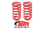 BMR 79-04 Ford Mustang (Ex. 99-04 Mustang Cobras w/ IRS) 1in Drop Rear Lowering Springs - Red