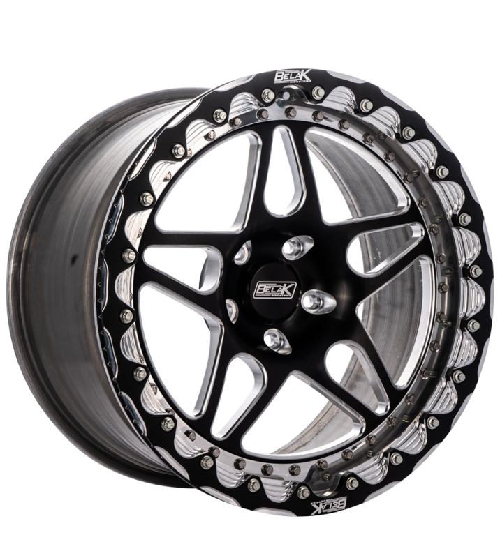 Belak 17x10.5 / 8.25in BS / 6x135mm BP / Low Pad / Series 3 - Single Beadlock Wheel