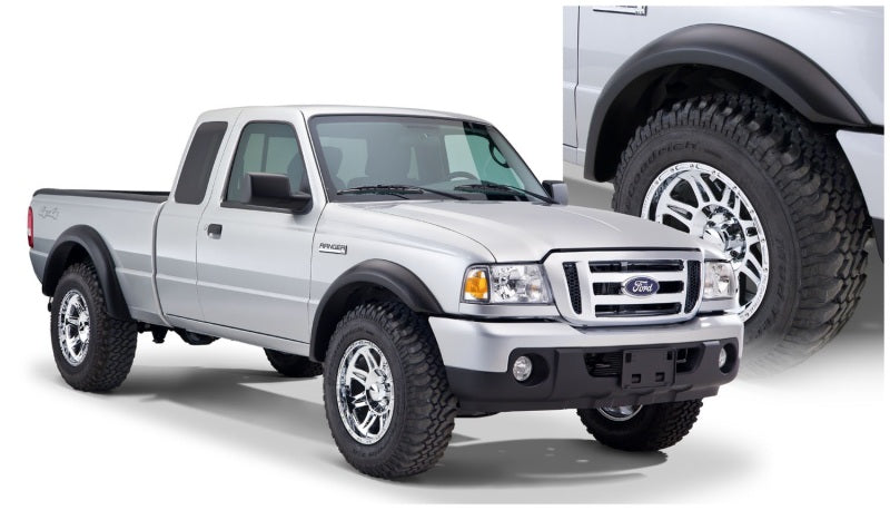 Bushwacker 93-11 Ford Ranger Styleside Extend-A-Fender Style Flares 4pc 72.0/84.0in Bed - Black