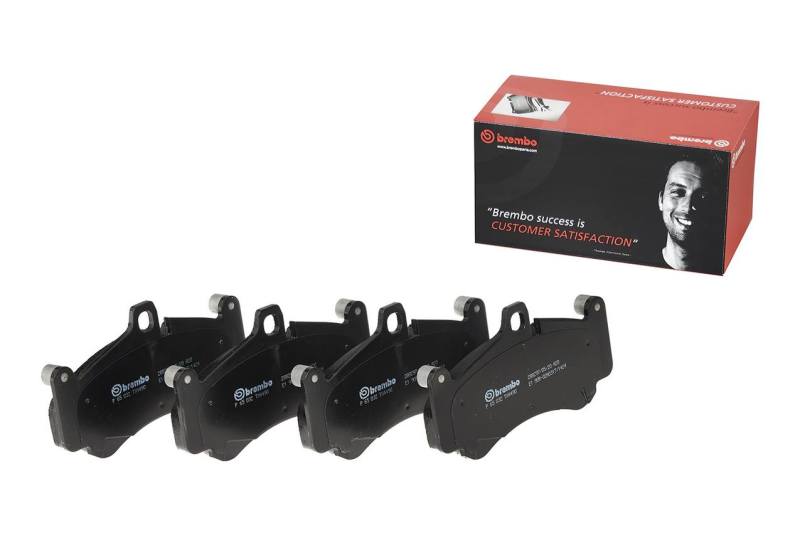 Brembo 18-19 Jaguar E-Pace Front Premium NAO Ceramic OE Equivalent Pad