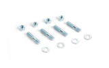 Cometic Carburetor Studs 1 1/2in Zinc Plated - Set of 4 With Washers and Nuts