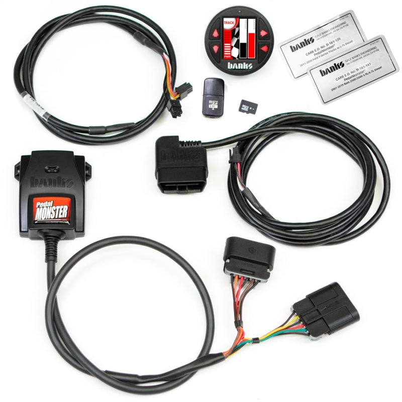 Banks Power Pedal Monster Throttle Sensitivity Booster w/ iDash Datamonster - 07-19 Ram 2500/3500