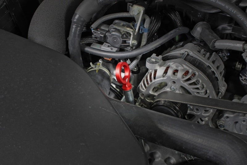 PERRIN Subaru Dipstick Handle Round Style - Red